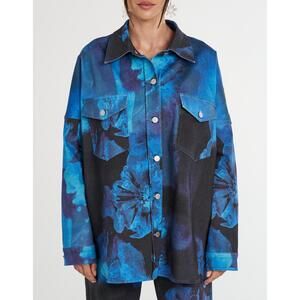 NEW SUMMI SUMMI denim jacket in dark lumen